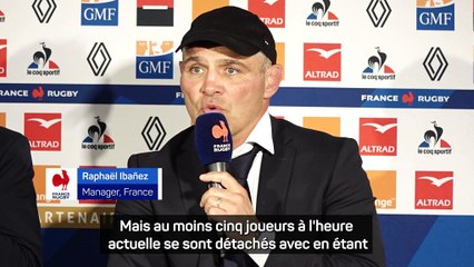 XV de France - Ibanez évoque les potentiels capitaines