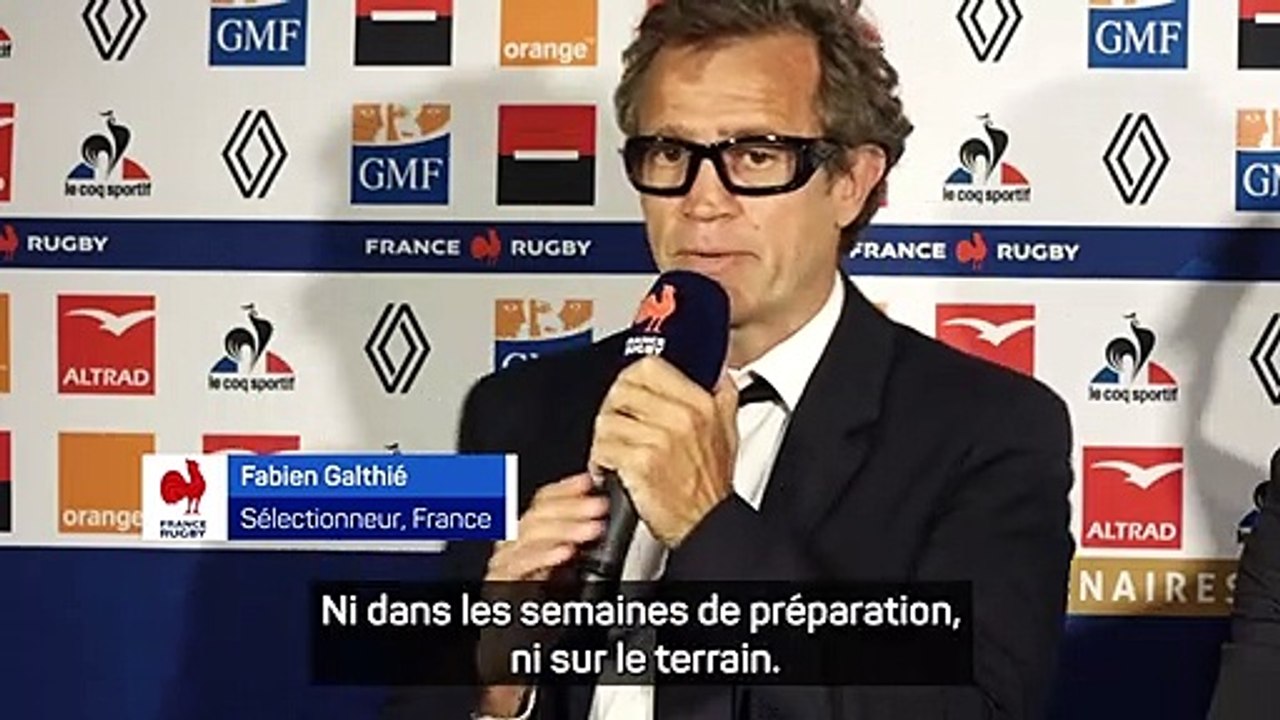 XV de France - Galthié présente les "nouveaux" joueurs sélectionnés