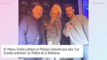 M. Pokora et Estelle Lefébure au théâtre : ils accueillent une star du PSG en coulisses