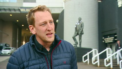 Doctor describes saving the life of fellow Newcastle Utd fan