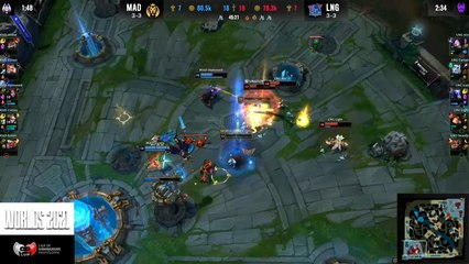 Minuto final del MAD Lions vs LNG