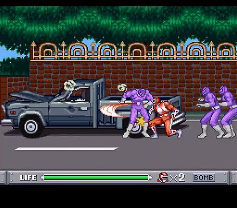 Mighty Morphin Power Rangers online multiplayer - snes