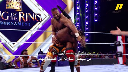 سقوط قوي لكوفي بعد حركة غير متوقعة