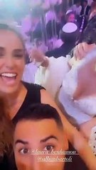 Capucine Anav présente au mariage de sa meilleure amie Laura Krief, ancienne candidate des "Princes de l'amour"