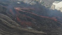 Las colas del volcán de La Palma están estables y lentas