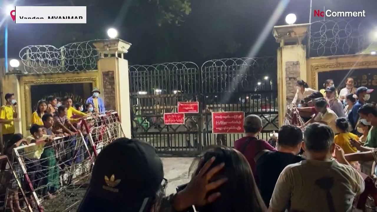 شاهد: سلطات ميانمار تفرج عن عدد كبير من المعتقلين المعارضين للانقلاب العسكري