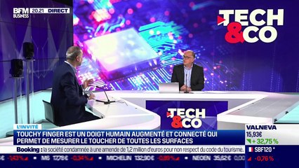 Roberto Vargiolu (CNRS) : Touchy Finger est un doigt humain augmenté et connecté qui permet de mesurer le toucher de toutes les surfaces - 18/10