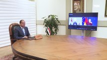 الرئيس السيسي يتلقى اتصالاً هاتفياً عبر «الفيديو كونفرانس» من المستشارة الألمانية أنجيلا ميركل