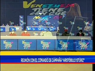 Pdte. Nicolás Maduro se reúne con integrantes del Comando de Campaña "Aristóbulo Istúriz"