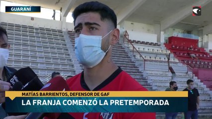 La franja comenzó la pretemporada