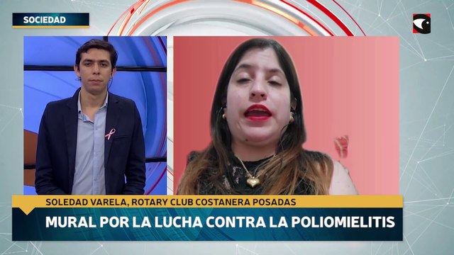 Mural por la lucha contra la Poliomielitis