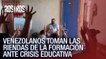 Venezolanos toman las riendas de la formación ante crisis educativa - Rostros de la Crisis