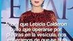 Leticia Calderón aprovechó su reciente hospitalización para hacerse la liposucción y aumentarse el busto