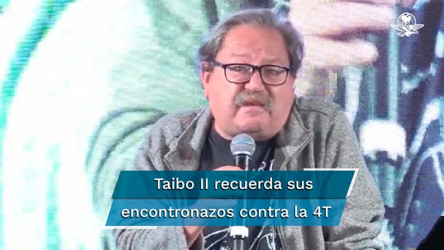Estoy en horas de no oficina, entonces digo lo que me da la chingada gana”: Taibo II