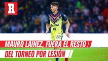 América; Mauro Lainez, fuera el resto del torneo por lesión