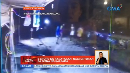 2 grupo ng kabataan, nagsuntukan sa gitna ng kalsada | UB