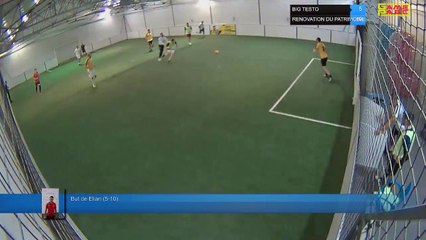 But de Elian (5-10) - BIG TESTO Vs RENOVATION DU PATRIMOINE - 18/10/21 19:00 - LIGUE 1