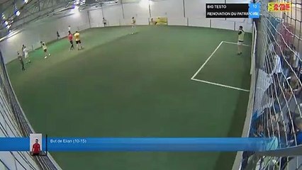 But de Elian (10-15) - BIG TESTO Vs RENOVATION DU PATRIMOINE - 18/10/21 19:00 - LIGUE 1