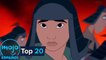 ¡Top 20 Momentos MÁS OSCUROS en las Películas de Disney!