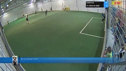 But de Santiago (16-6) - DARKFIVE Vs FC GRAS DU BIDE - 18/10/21 20:00 - LIGUE 3 - Poitiers Game Parc