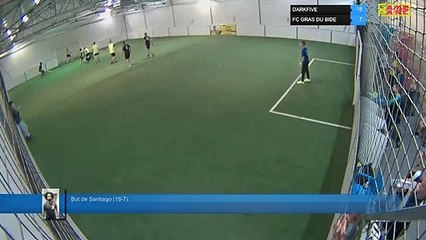 But de Santiago (18-7) - DARKFIVE Vs FC GRAS DU BIDE - 18/10/21 20:00 - LIGUE 3 - Poitiers Game Parc