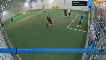 But de Vincent (28-11) - DARKFIVE Vs FC GRAS DU BIDE - 18/10/21 20:00 - LIGUE 3 - Poitiers Game Parc
