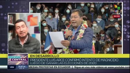 Edición Central 18-10: Gobierno de Bolivia confirma intento de magnicidio contra Luis Arce