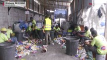 Gegen Plastikmüll: In Kinshasa rattert der Schredder rund um die Uhr