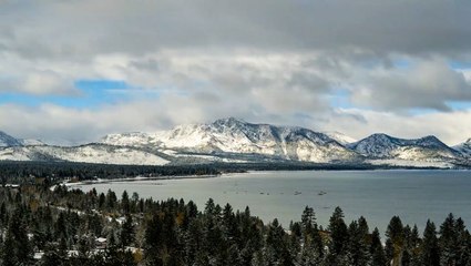 Télécharger la video: Rain and snow fall as needed moisture hits the West