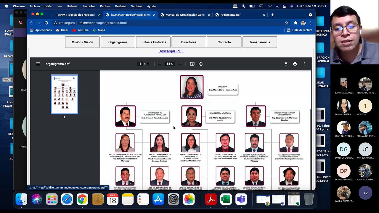 Proyectos 20hrs: Diseño Organizativo y Administrativo