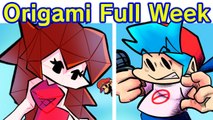 Friday Night Funkin' VS Paper Mario- The Origami King Full Week 1-3 (FNF Mod-Hard) (Chapter 1, 2, 3)