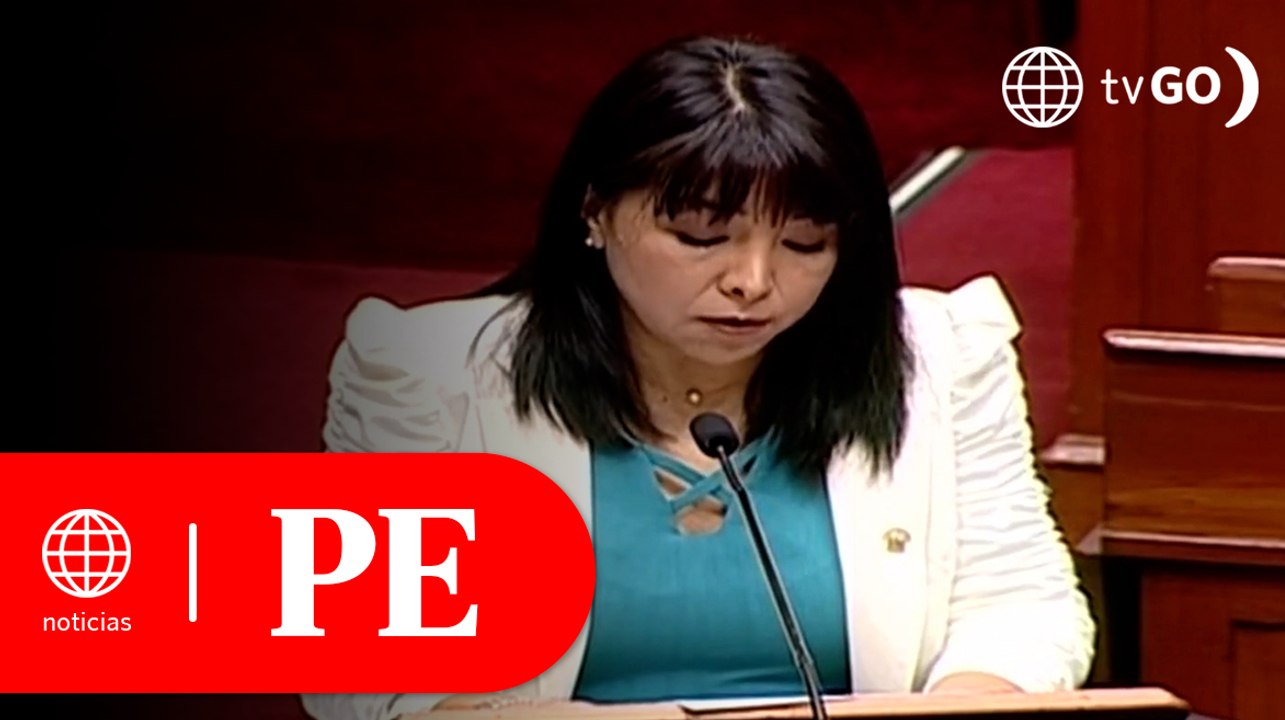 Jefa de Gabinete pidió voto de confianza al Congreso | Primera Edición