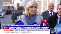 Pour Marine Le Pen, sa rencontre avec Viktor Orbán s'est faite dans un 