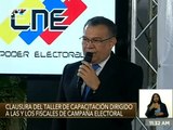 Culmina taller de capacitación dirigido a fiscales de campaña electoral rumbo a las Megaelecciones