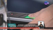 Extended voter registration, hanggang Sabado, Oct. 30, na lang | SONA