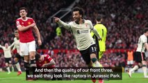 Lijnders compares Liverpool front three to 'Jurassic Park raptors'