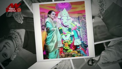 कंगना का ये इंडियन लुक है बेहद खूबसूरत, त्योहारों के लिए है एकदम परफेक्ट