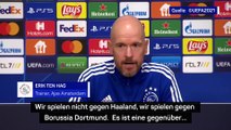 Ten Hag genervt: “Spielen nicht gegen Haaland”