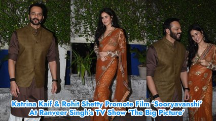 Katrina Kaif & Rohit Shetty Promote Film ‘Sooryavanshi’ At Ranveer Singh’s TV Show ‘The Big Picture’