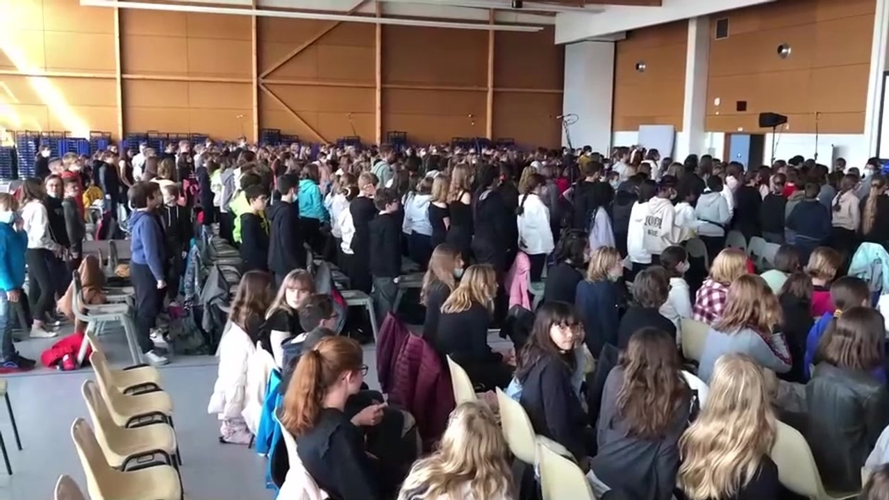 Nuits de Champagne : première répétition du Chœur de l'Aube au complet