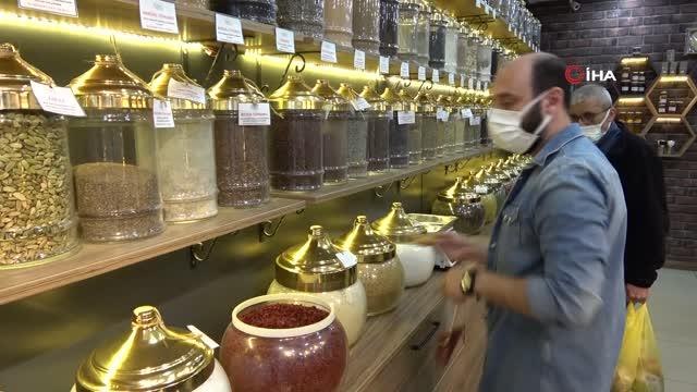 Kış erken geldi, aktarlarda en çok satılan ürünler ıhlamur ve kuşburnu oldu