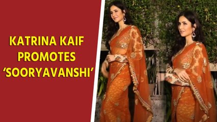 Katrina Kaif steps out in style to promote 'Sooryavanshi'