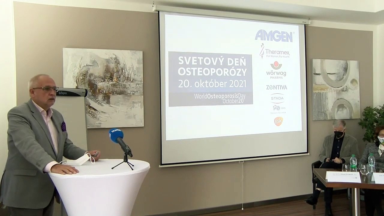 ZÁZNAM: Osteoporóza v čase covidu - TK Spoločnosti pre osteoporózu a metabolické ochorenia kostí