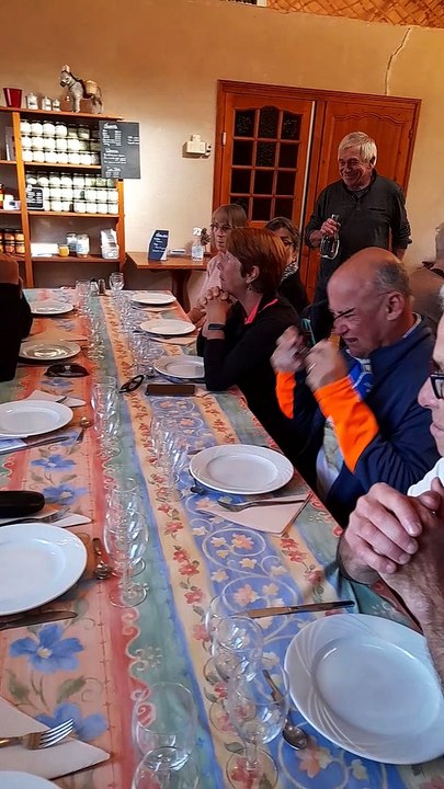 Sortie du 13 octobre 2021. Au cours de la restauration des cyclos