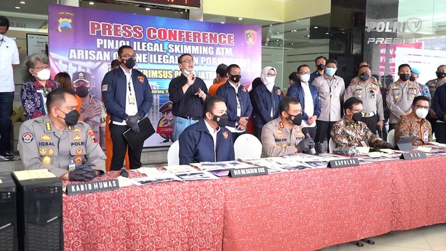 Polda Jateng Ungkap Kasus Skimming Bank BUMN, Arisan Online & Pelaku Asusila di Medsos