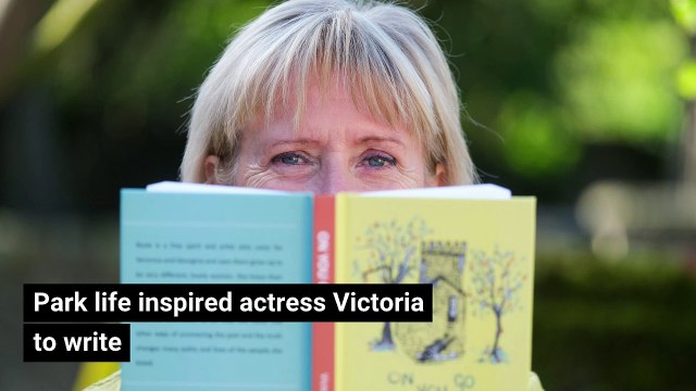 Victoria Baddon is quite a story, as is her self-published book On You Go, based in a Sheffield park