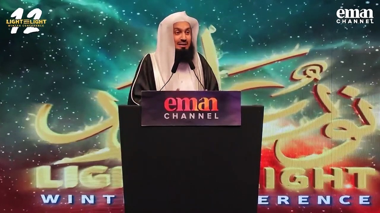 Hugging and Kissing in front of the kids!!! - Mufti Menk