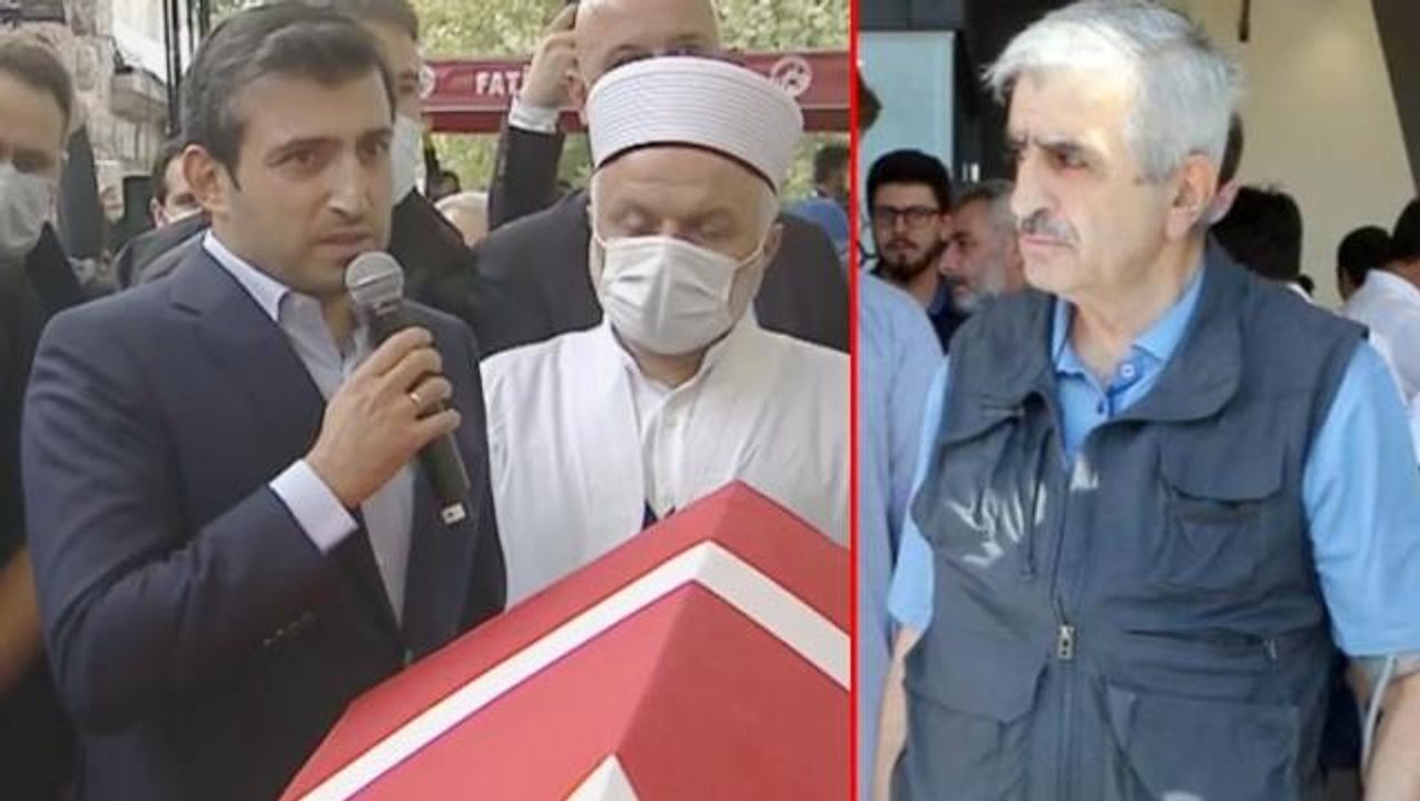 Milli SİHA'ların öncü ismi Özdemir Bayraktar, son yolculuğuna uğurlandı! Selçuk Bayraktar babasına böyle veda etti