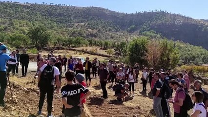 Huzura kavuşan Zore Vadisinde doğa yürüyüşü yapıldı