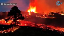 Se cumple un mes de la erupción del 'Cumbre vieja'